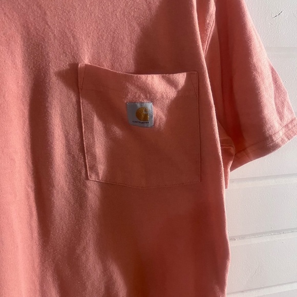 Orangish colored Carhartt top - Picture 2 of 4